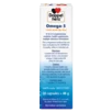 Illustration of the product packaging Doppelherz aktiv Omega-3 + Folic Acid + B6 + B12 side view right